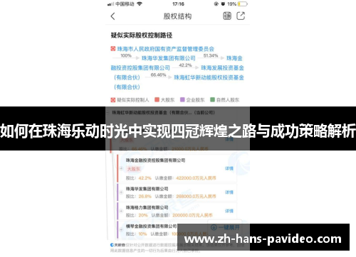 如何在珠海乐动时光中实现四冠辉煌之路与成功策略解析