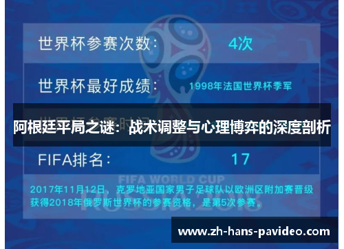 阿根廷平局之谜：战术调整与心理博弈的深度剖析